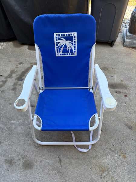 B-Blue Low Folding Beach Chair
