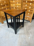 Ethan Allen Triangle Side Table
