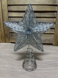 Silver Star Tree Topper