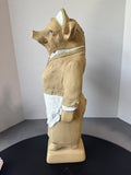 R. Shipman 1997 Pig Maid Sculpture