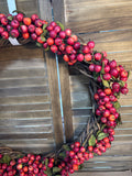 Large Mini Apple Wreath