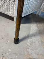 (A) Notched Wooden Walking Stick