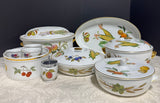 15-Piece Royal Worcester England Evesham Gold Trim Serving China Set