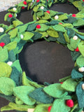 4-Piece Farmhouse Style Felt Christmas Decor