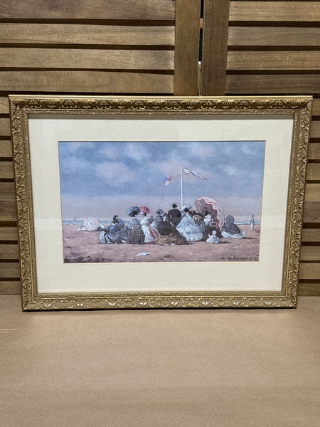 Beach Scene Print by Ron Van Sweringen; Signed & Numbered (45/1500)