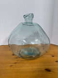Lopsided Recycled Glass Vase