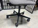 Greenwood Place Petite Gray Office Chair (Sits Low)
