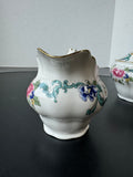 (B) Royal Doulton England The Majesty Collection Floradora Creamer & Sugar Bowl