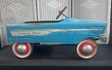 Murray Vintage Turquoise Blue Western Flyer Pedal Car