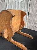 Primitive Style Piece-Together Wooden Decorative Sleigh