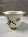 Floral And Bird Planter