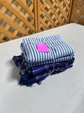 Blue & White Assorted Kitchen Towels and Placemats, 14 pc.