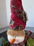 Plush Snowman Shelf Sitter