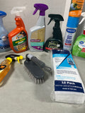 Cleaning Lot (E) *Most bottles at least half full*
