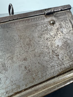 Antique Nuremberg Money Chest or Armada Box with Key