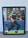 Russell Wilson #3 Seattle Seahawks Autographed 8x10 Framed Photo