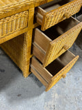 Wicker Desk