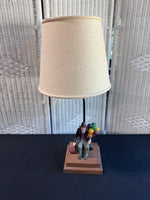 3-Way Lamp with Royal Doulton Old Balloon Seller (WORKS)
