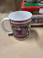 Twelve Days Of Christmas Holiday Coffee Mugs — 4 Mugs