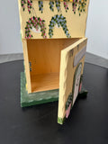 Heavenly Scent Flower Shop Hand Made Birdhouse with Back Door