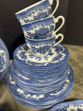 75-Piece Johnson Bros England Asiatic Pheasant Earthenware China Set