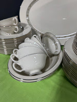75-Piece Lenox Springdale Platinum Trim China Set