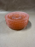 Anchor Hocking Miss America Pink Depression Glass Desert Plates — Set Of 5