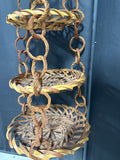 Woven Hanging Fruit Basket