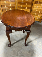 Pennsylvania House Oval Side Table with Drawer