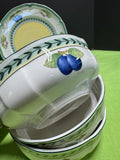 12-Piece Villeroy & Boch Germany French Garden Porcelain Set