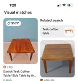 Glustrup Danish Mid Century Modern Coffee/Cocktail Table