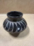 Julio Silveira Black Pottery Vase