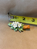 Porcelain Flower Pin