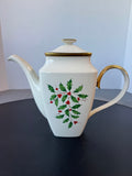 Lenox Holiday Dimension Square Lidded Coffee Pot
