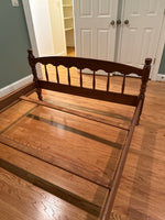Double Bed (C) with Rails and Slats