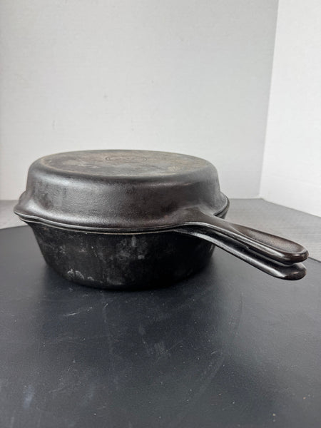 Griswold No. 80 Cast Iron Double Skillet