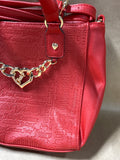 Red Juicy Couture Crossbody Purse And Mini Crossbody Purse