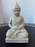Textured Ceramic Sitting Buddha