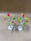 Pair Of Decorative Mini Gumdrop Trees