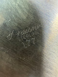Preisner Sterling Silver Engraved Porringer