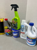 Cleaning Lot (A) *Most bottles at least half full*