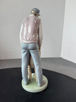 (A) Lladro Spain Like #6609 Father, Like Son Porcelain Figurine