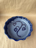 Blue Tone Studio Pottery Pie Dish