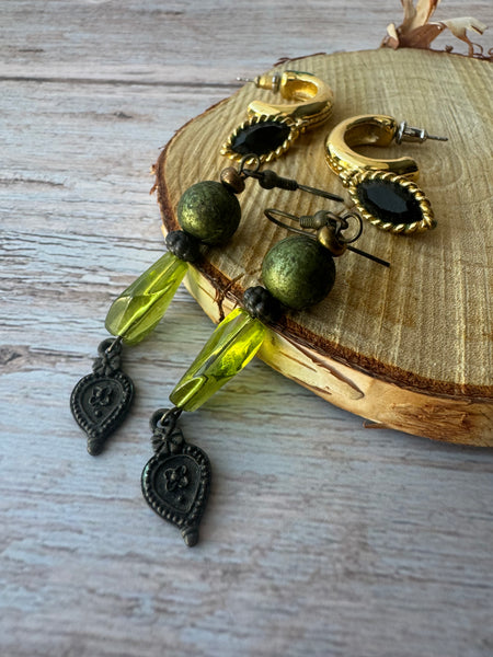 (A) Pair of Earrings