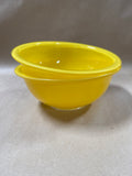 Pair Of Yellow Glass Pyrex Bowls