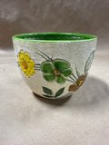 Bitossi Style Italian Floral Planter