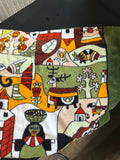 Pair of Vintage Hilasal Salvadoran Folk Art Beach Towels