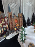 33-Piece Member’s Mark Victorian Village Animated & Lighted Holiday Set in Box (WORKS)