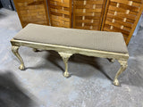 Bench with Carved Legs