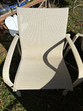Faux Tile Top Patio Table w/Six Chairs